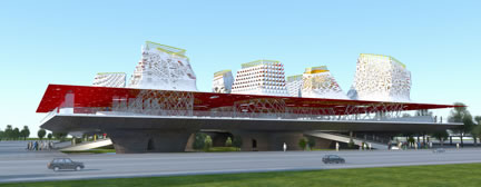 Конкурсный проект национального павильона "Буян-град"